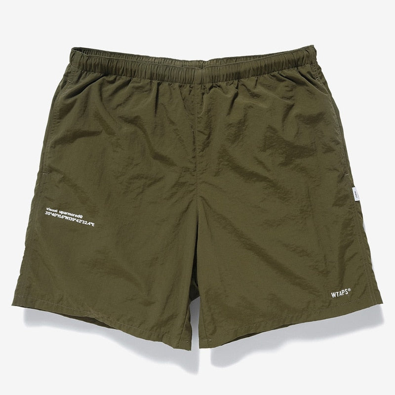 WTAPS Short en nylon CityBoy de demi-plage de sport de natation imperméables