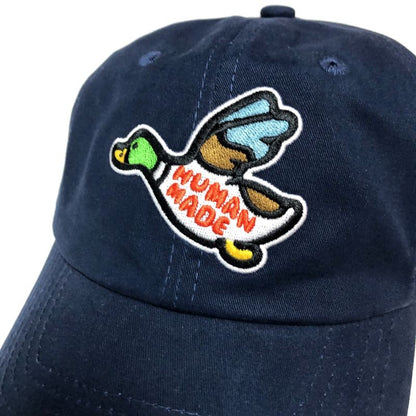 HUMAN MADE  Casquette de Baseball brodée en canard volant, chapeau de soleil, petite casquette souple pour hommes et femmes