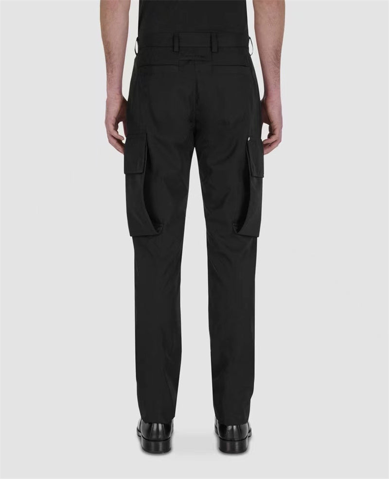 ALYX 1017 9SM Workwear Pocket Twisted Functional Pants Pantalon noir décontracté