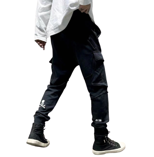 MASTERMIND Skull Broderie Cargo Pantalons Streetwear Techwear