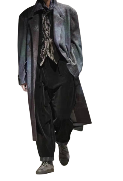 YOHJI YAMAMOTO japon vêtements de style coréen manteau coupe-vent surdimensionnés