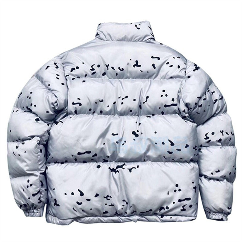 CAVEMPT C.E manteau en duvet coton épais fermeture éclair jachère Baggy pain hiver mode