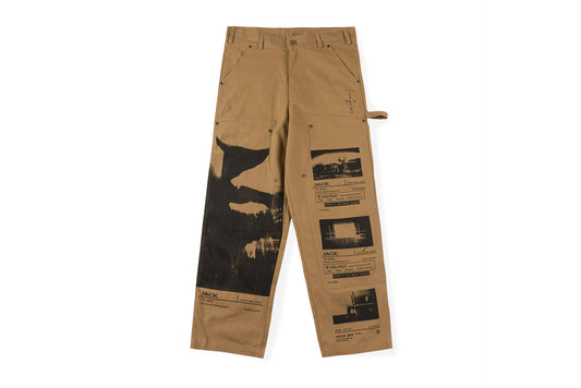 JACK CACTUS pantalon Graffiti Imprimer