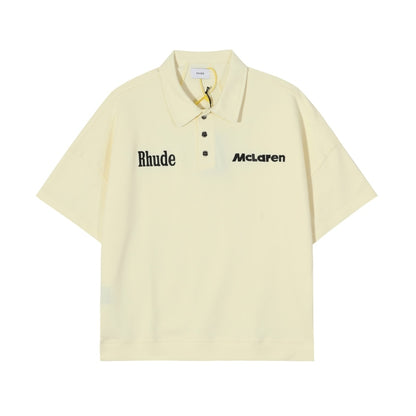 RHUDE MCLAREN broderie lettre