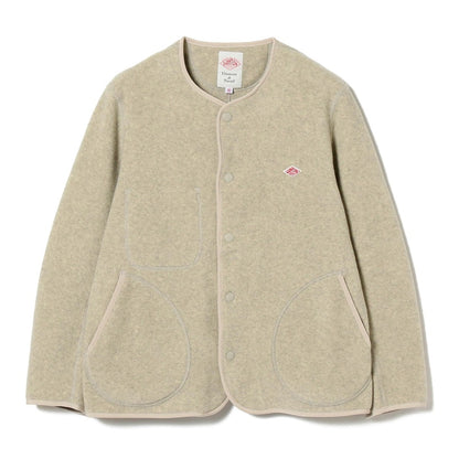 BEAMS mode français simple pull en laine casual manteau sans col