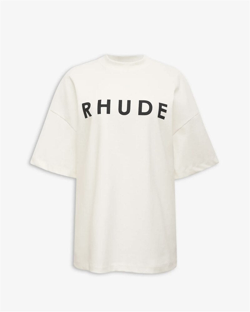 RHUDE T-shirt à manches courtes avec logo concis