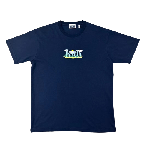 KITH TREATS T-shirt Haute Qualité Surdimensionné Donut Manches Courtes