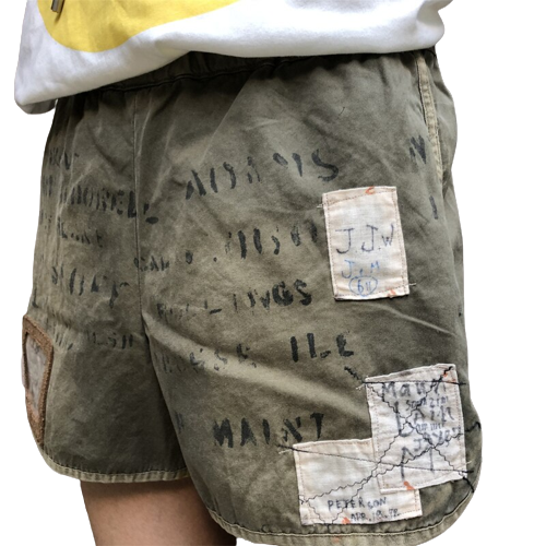 KAPITAL Short Burberry Remake en coton