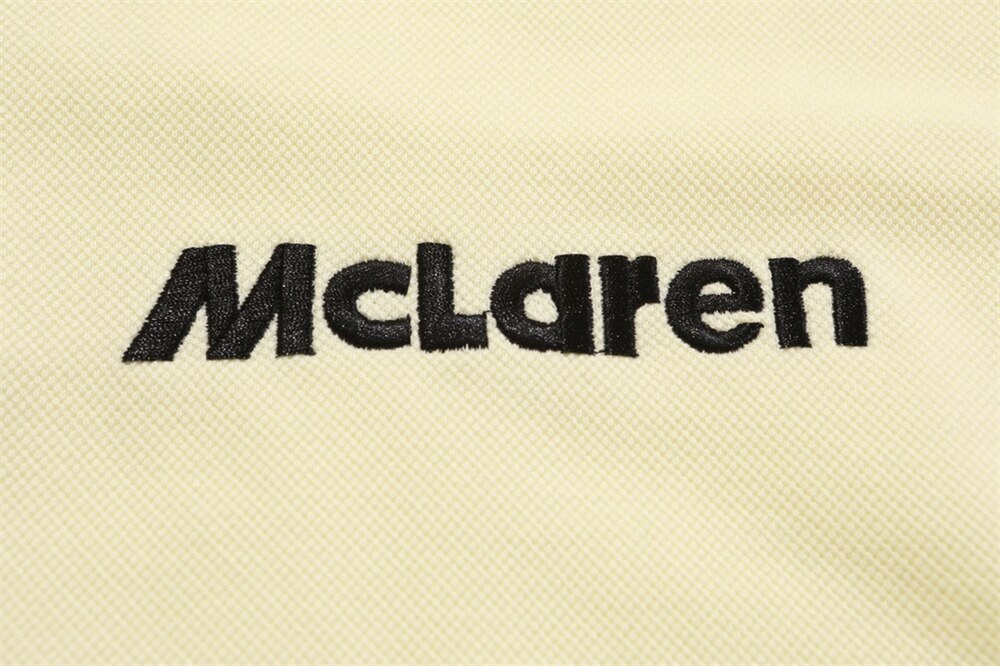 RHUDE MCLAREN broderie lettre