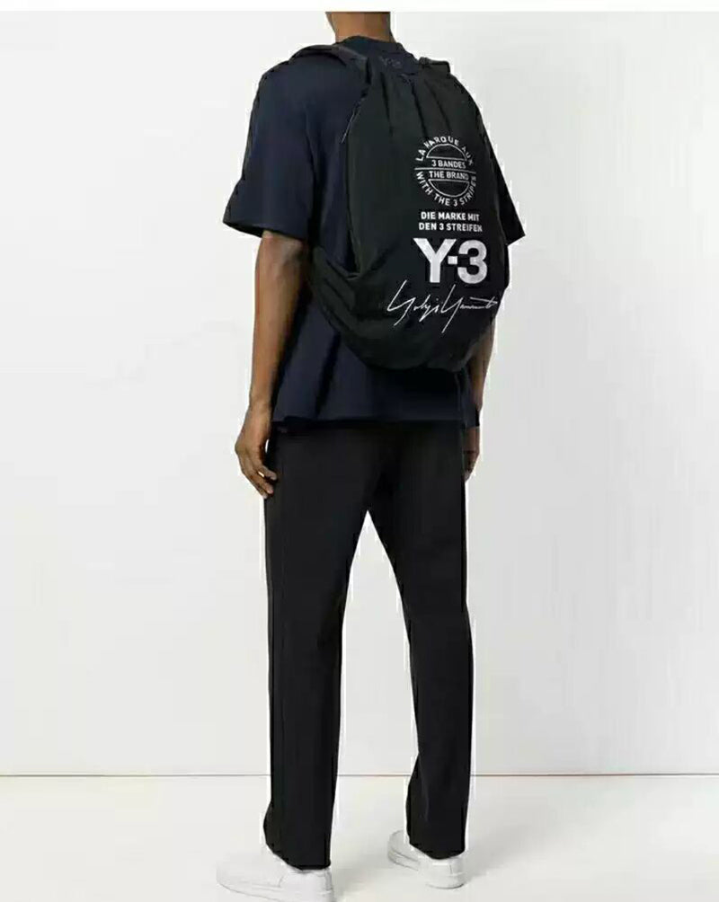 YOHJI YAMAMOTO Sac à dos dark Signature Series Fitness populaire