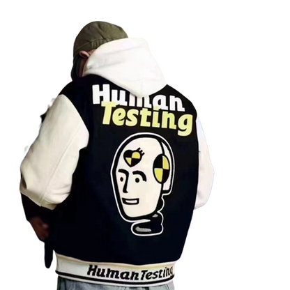 HUMAN MADE x Asap Rocky Human Testing Varsity Jacket