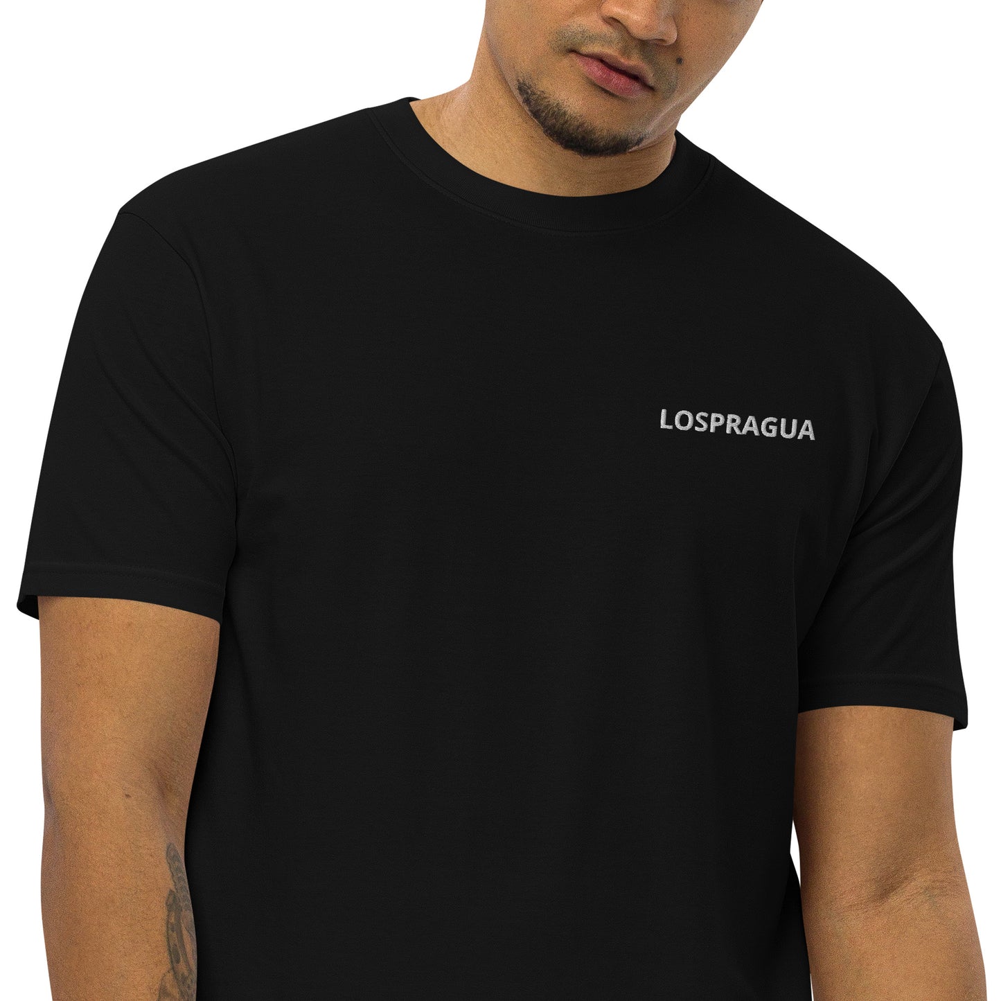 T-shirt  LOSPRAGUA poids lourd pour homme