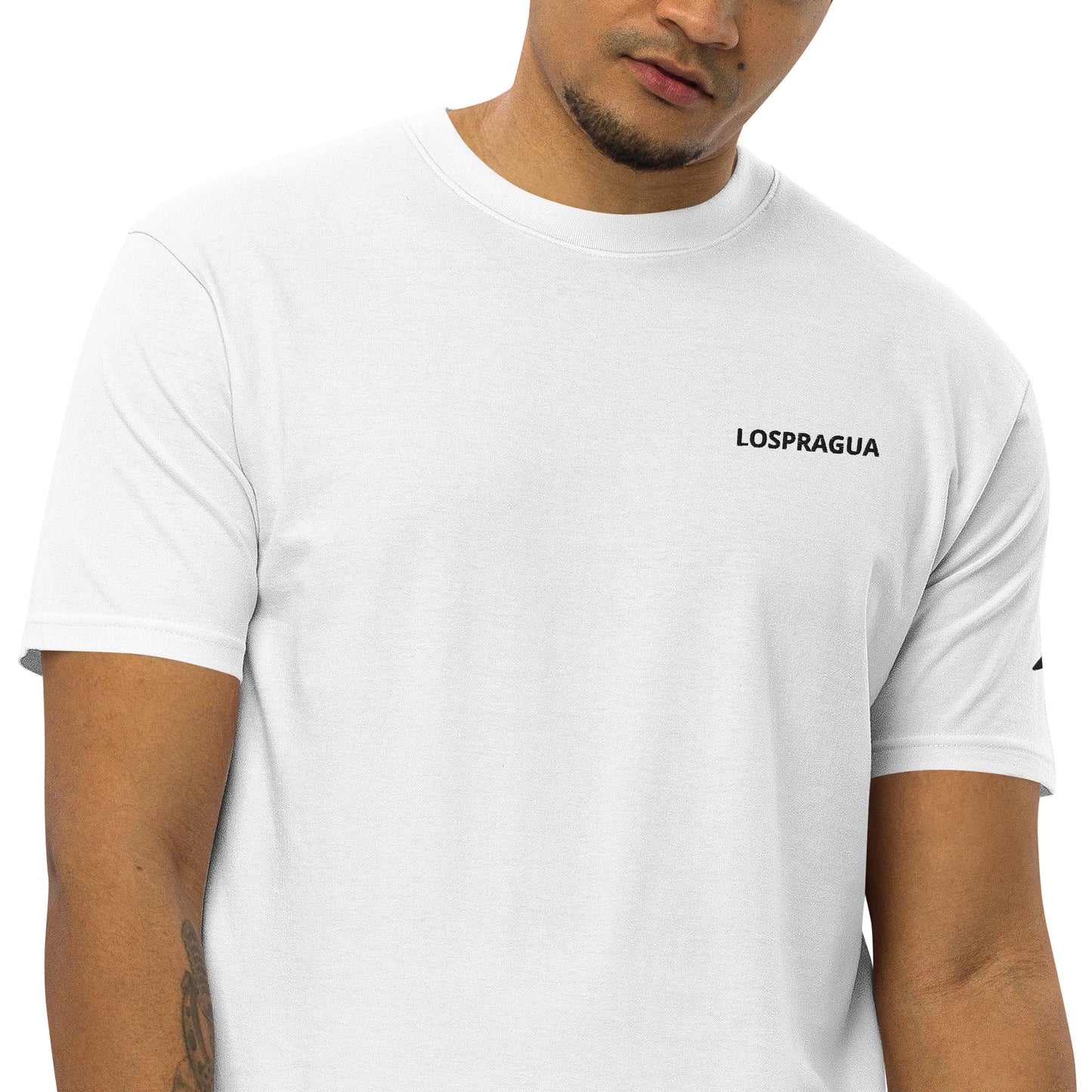 T-shirt  LOSPRAGUA poids lourd pour homme