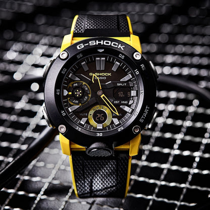 CASIO G-SHOCK top marque ensemble de luxe Petit bracelet interchangeable protection en fibre de carbone Sport