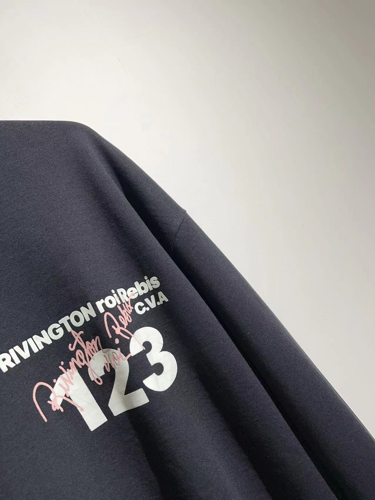 RRR123 Meilleure Qualité Logo Imprimer Hoodies Casual Sweat  Surdimensionné