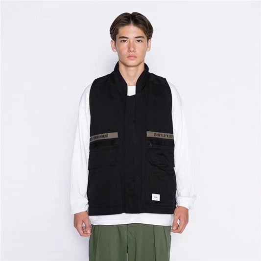 WTAPS gilet tactique salopette multi-poches