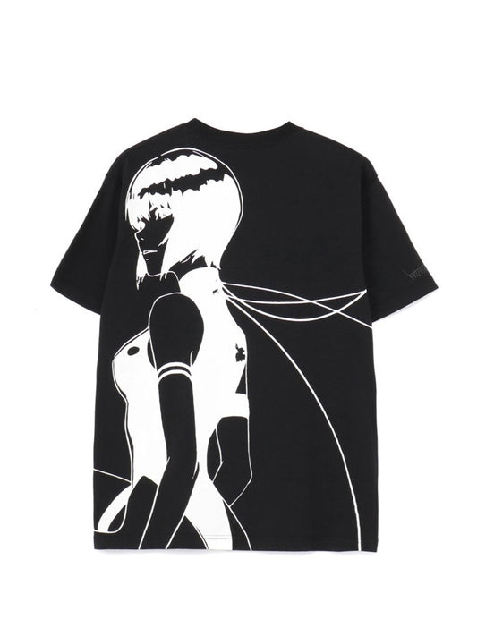 YOHJI YAMAMOTO T-shirt GHOST IN THE SHELL X GroundY Unisexe surdimensionné