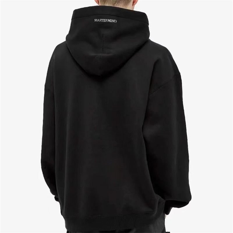 MASTERMIND JAPAN MMJ Ensemble Strass Crâne LOGO Pull Hommes Et Femmes Hoodies Sweat À Capuche