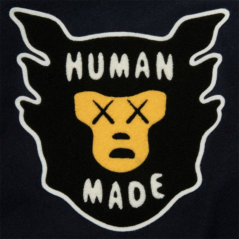 HUMAN MADE Veste universitaire KAWS x Noir